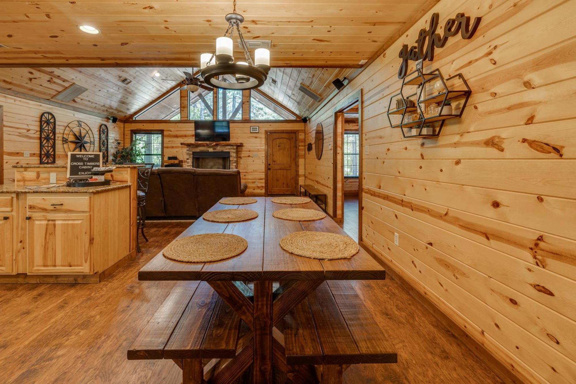 Cross Timbers Cabin On The Grove'S 25-Acres Broken Bow Luaran gambar