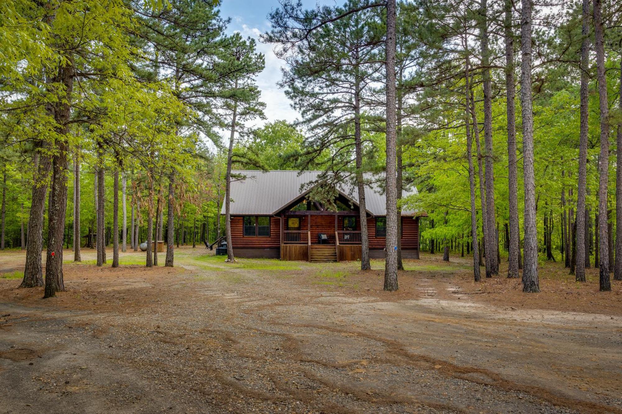 Cross Timbers Cabin On The Grove'S 25-Acres Broken Bow Luaran gambar