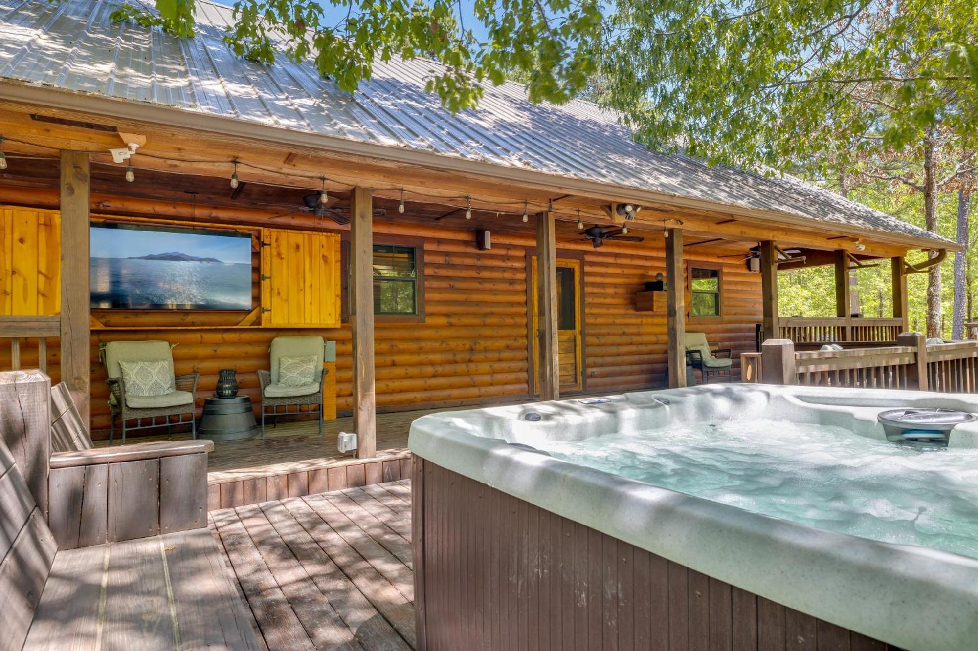 Cross Timbers Cabin On The Grove'S 25-Acres Broken Bow Luaran gambar